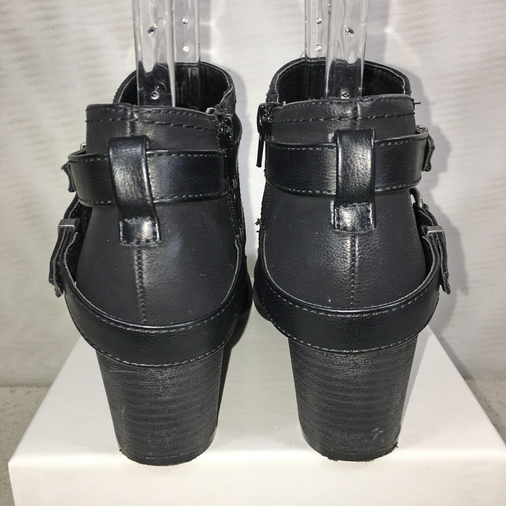 Indigo Road Black Rogue Biker Ankle Bootie - Picture 4 of 5